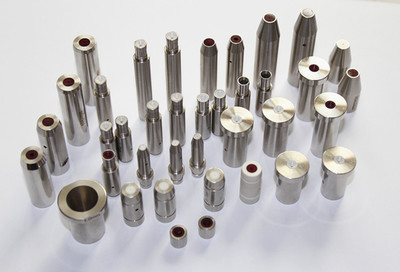 【廠家直供DK703穿孔機導向器、進口細孔放電穿孔機床電極眼?！績r格,廠家,圖片,其他機床附件,深圳市華葉拉絲模具-