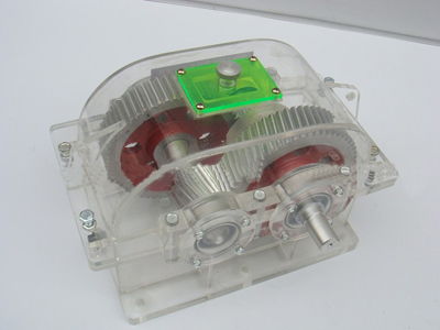 透明減速器教學模型 直觀理解機械傳動的創新教具